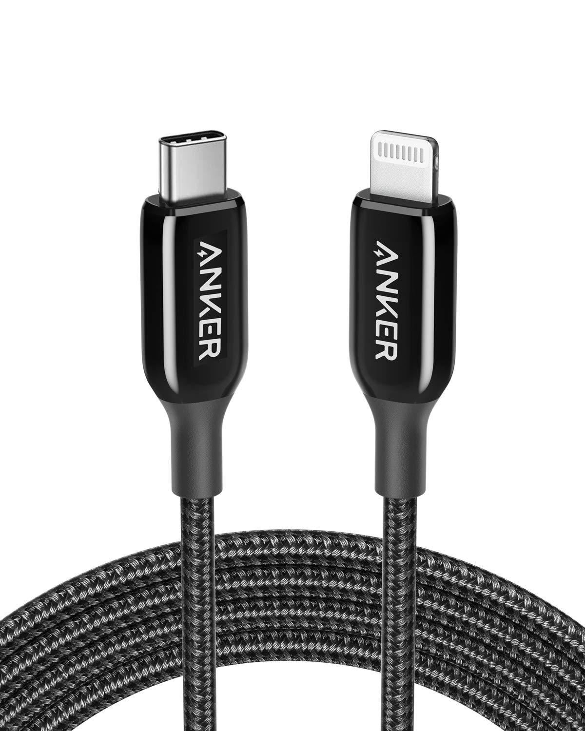 ANKER PowerLine+ III USB-C to Lightning Cable 3FT / 0.9M ANKER PowerLine+ III USB-C to Lightning Cable 3FT / 0.9M